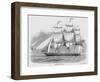 Sailing Clipper-null-Framed Art Print