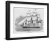 Sailing Clipper-null-Framed Art Print