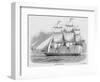 Sailing Clipper-null-Framed Art Print