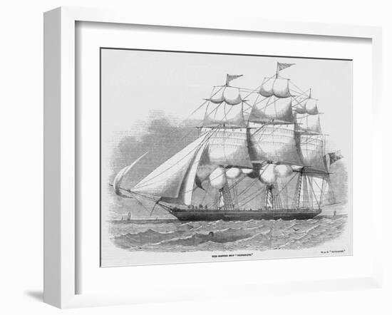 Sailing Clipper-null-Framed Art Print