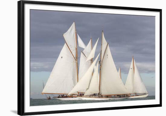 Sailing Close-Ingrid Abery-Framed Giclee Print