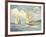 Sailing Dinghies on the Clyde-Frank Sherwin-Framed Giclee Print