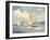 Sailing Dinghies on the Clyde-Frank Sherwin-Framed Giclee Print