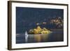 Sailing Dinghy Passes Norfolk Island-James Emmerson-Framed Photographic Print