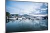 Sailing Harbour of Apia at Sunset, Upolu, Samoa, South Pacific, Pacific-Michael Runkel-Mounted Photographic Print