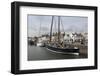 Sailing Herring Drifter Moored in Harbour, Anstruther, Fife Coast, Scotland, United Kingdom-Nick Servian-Framed Photographic Print