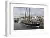 Sailing Herring Drifter Moored in Harbour, Anstruther, Fife Coast, Scotland, United Kingdom-Nick Servian-Framed Photographic Print