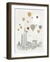 Sailing High - City-Archie Stone-Framed Giclee Print