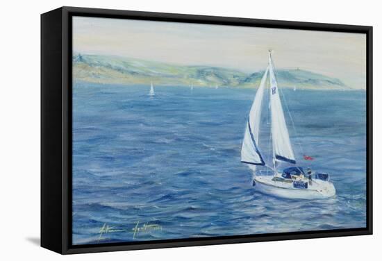 Sailing Home, 1999-Antonia Myatt-Framed Stretched Canvas