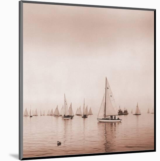 Sailing I-null-Mounted Premium Giclee Print