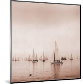 Sailing I-null-Mounted Premium Giclee Print