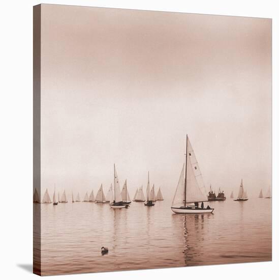 Sailing I-null-Stretched Canvas