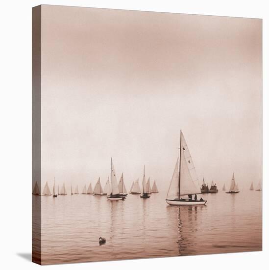 Sailing I-null-Stretched Canvas