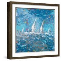 Sailing I-Kingsley-Framed Premium Giclee Print