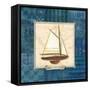 Sailing I-Charlene Audrey-Framed Stretched Canvas