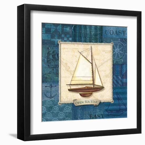 Sailing I-Charlene Audrey-Framed Art Print