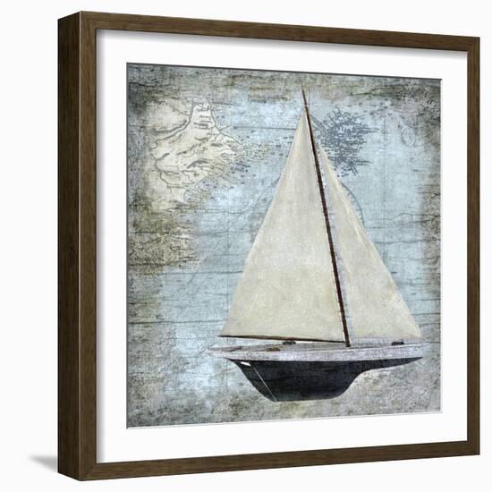 Sailing I-Karen Williams-Framed Giclee Print