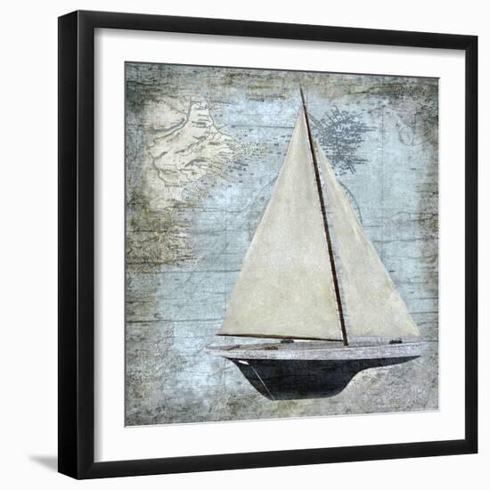 Sailing I-Karen Williams-Framed Giclee Print