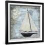 Sailing I-Karen Williams-Framed Giclee Print