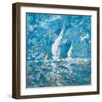 Sailing II-Kingsley-Framed Art Print