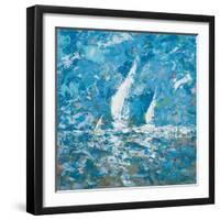 Sailing II-Kingsley-Framed Art Print