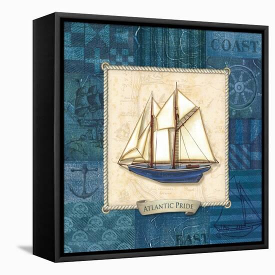 Sailing II-Charlene Audrey-Framed Stretched Canvas