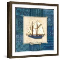 Sailing II-Charlene Audrey-Framed Art Print