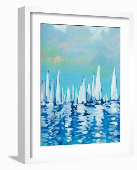 Sailing II-Dan Meneely-Framed Art Print