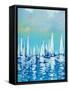 Sailing II-Dan Meneely-Framed Stretched Canvas