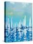 Sailing II-Dan Meneely-Stretched Canvas