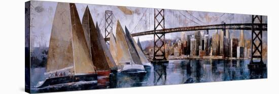 Sailing in San Francisco-Marti Bofarull-Stretched Canvas