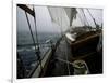 Sailing in Stormy Weather, Ticondergoa Race-Michael Brown-Framed Premium Photographic Print