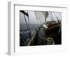 Sailing in Stormy Weather, Ticondergoa Race-Michael Brown-Framed Photographic Print