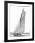 Sailing in Sydney Harbour-null-Framed Giclee Print