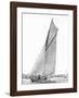 Sailing in Sydney Harbour-null-Framed Giclee Print