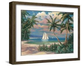 Sailing in the Bay-Tan Chun-Framed Art Print