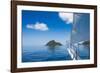 Sailing in the very flat waters of the Mamanuca Islands, Fiji, South Pacific-Michael Runkel-Framed Photographic Print