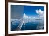 Sailing in the very flat waters of the Mamanuca Islands, Fiji, South Pacific-Michael Runkel-Framed Photographic Print