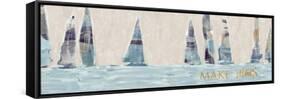 Sailing Inspiration II-Dan Meneely-Framed Stretched Canvas