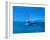 Sailing Into The Blue-Markus Bleichner-Framed Art Print