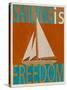 Sailing Is Freedom-Joost Hogervorst-Stretched Canvas