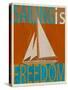 Sailing Is Freedom-Joost Hogervorst-Stretched Canvas