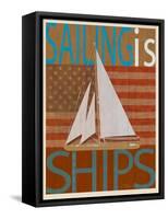Sailing Is Model I on Wood-Joost Hogervorst-Framed Stretched Canvas