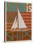 Sailing Is Model I on Wood-Joost Hogervorst-Stretched Canvas