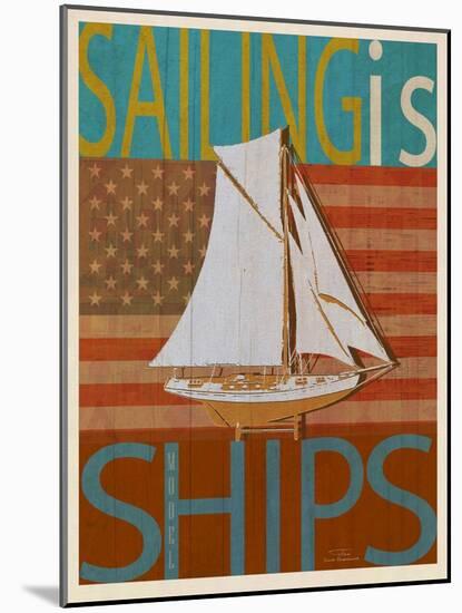 Sailing Is Model Ships America-Joost Hogervorst-Mounted Art Print