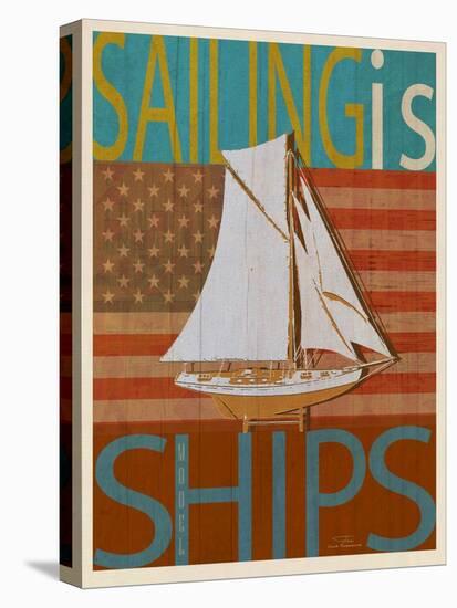 Sailing Is Model Ships America-Joost Hogervorst-Stretched Canvas