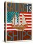 Sailing Is Model Ships Atlantic-Joost Hogervorst-Stretched Canvas