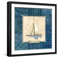 Sailing IV-Charlene Audrey-Framed Art Print