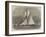 Sailing-Match of the Royal Thames Yacht Club on Saturday Last-Edwin Weedon-Framed Giclee Print