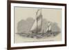 Sailing Match of the Thames Royal Yacht Club, Off Greenwich-null-Framed Giclee Print